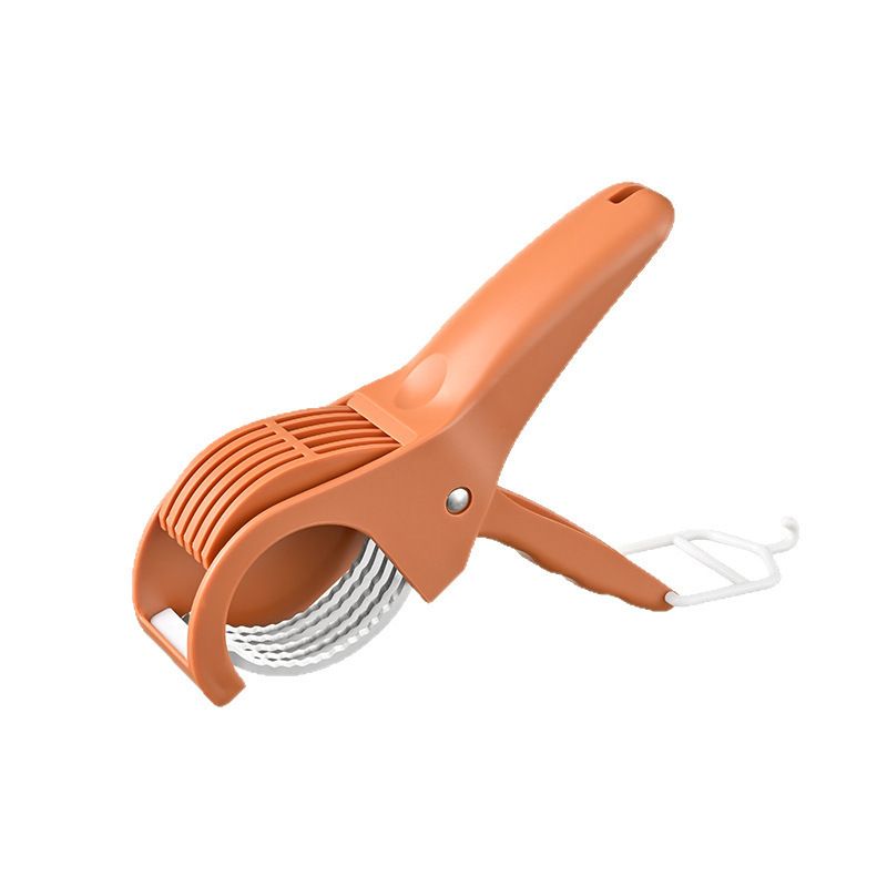 2 In 1 Stainless Steel 5 Blade Vegetable Cutter With Peeler