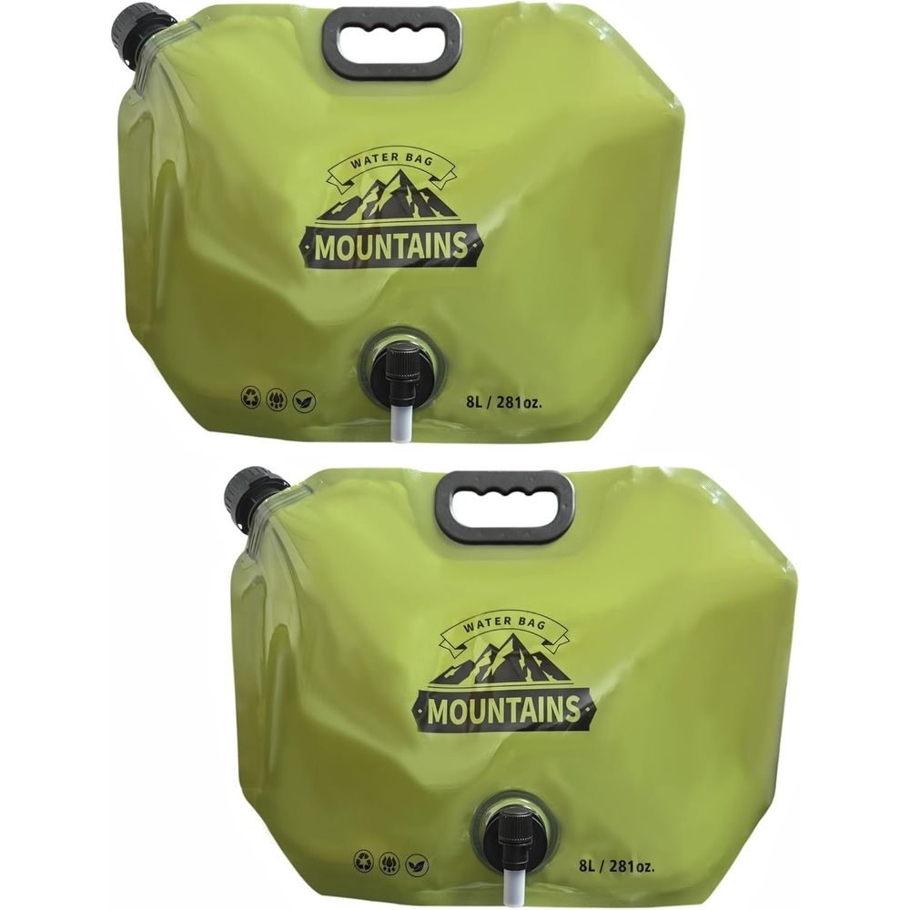 Water Jug Camping 2.1 Gallon Collapsible with Spigot