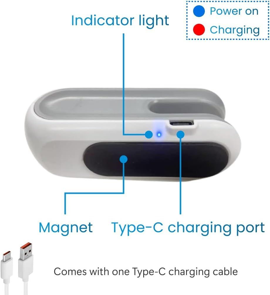 Mini Bag Sealer, USB-C rechargeable, 2 in 1 Heat Sealer with Cutter and view 4