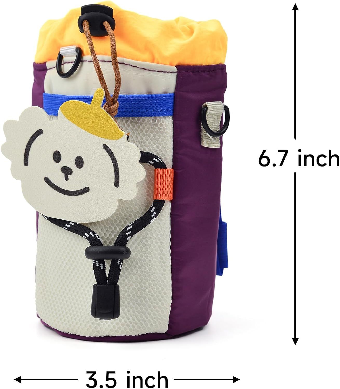 Bike Water Bottle Holder Bag Cute Strap-On No Screws Water Bottle Cage Cycling view 2