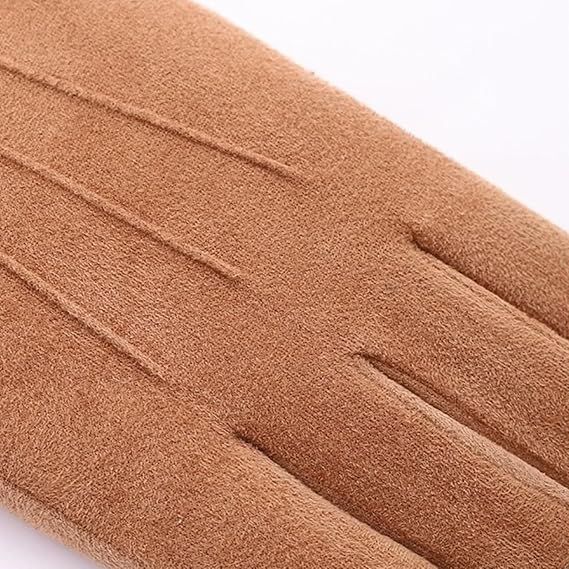 Women Winter Warm Touchscreen Gloves Thermal Fleece Lined Mittens Outdoor view 5