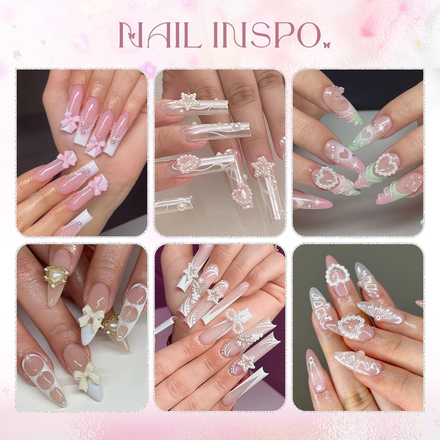 3D Nail Charms and Gems Set 7 view 5