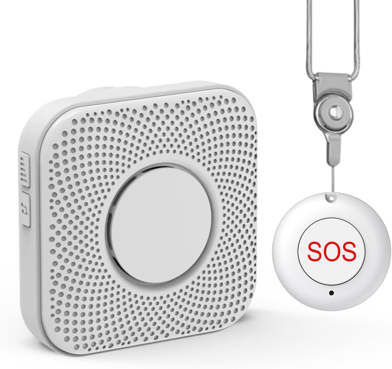 Wireless Nursing Call System for Elderly Monitoring Includes 1 SOS Call Button — image 1