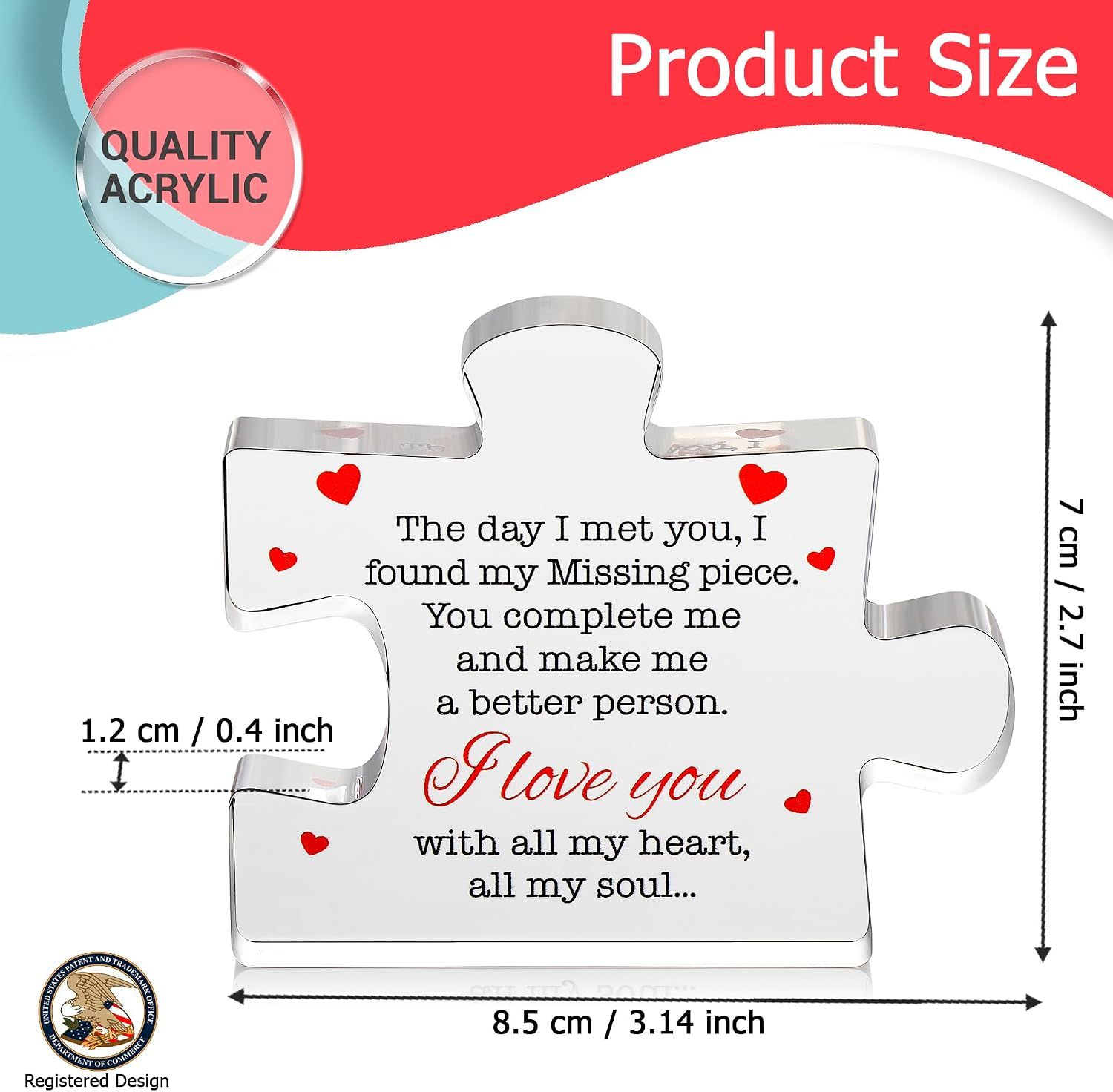 Valentines Day Gifts - I Love You Gifts for Him view 3
