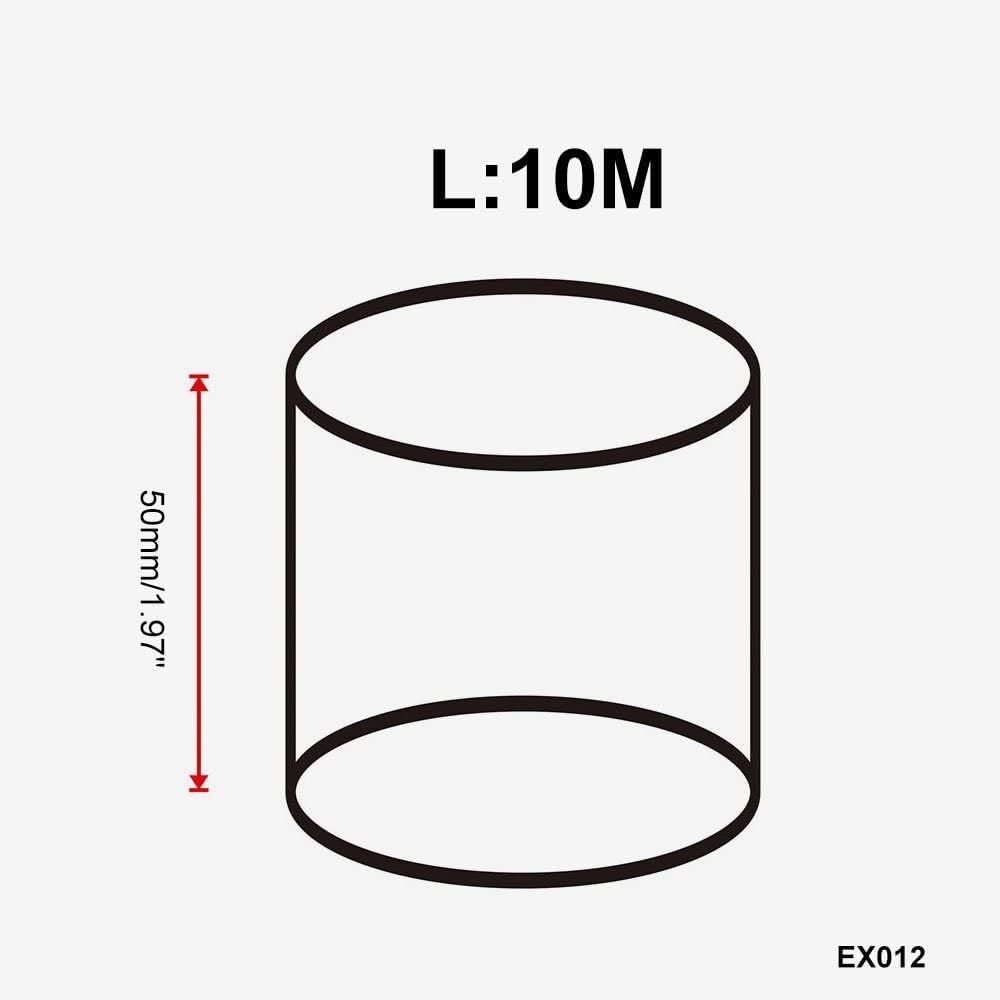 Sporacingrts 2" x32.8' （10M） Gold Adhesive Backed Heat Barrier Tape view 2