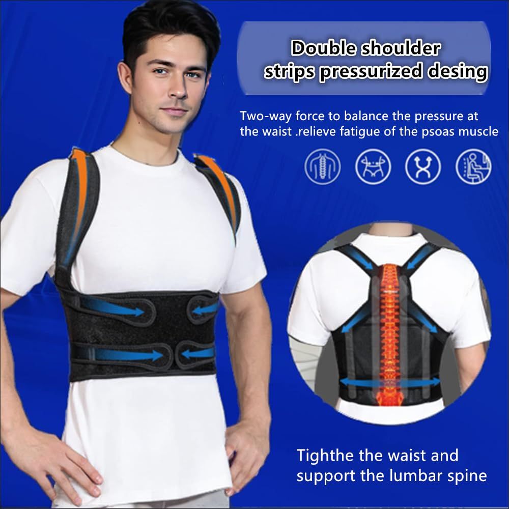 Back Brace for Women and Men view 2