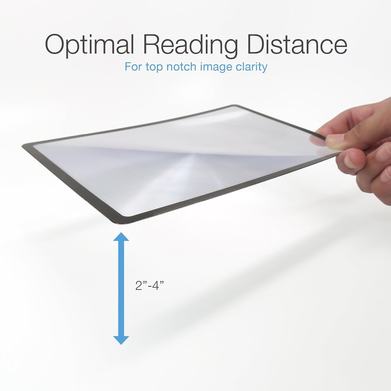 Premium 3X (300%) Page Magnifiers for Reading Small Prints view 3