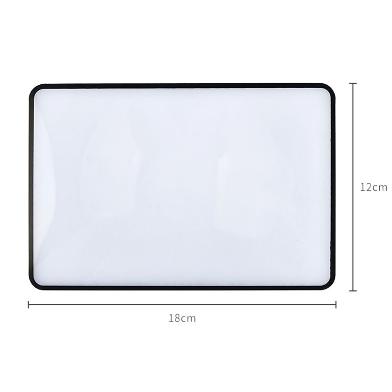 Premium 3X (300%) Page Magnifiers for Reading Small Prints view 5