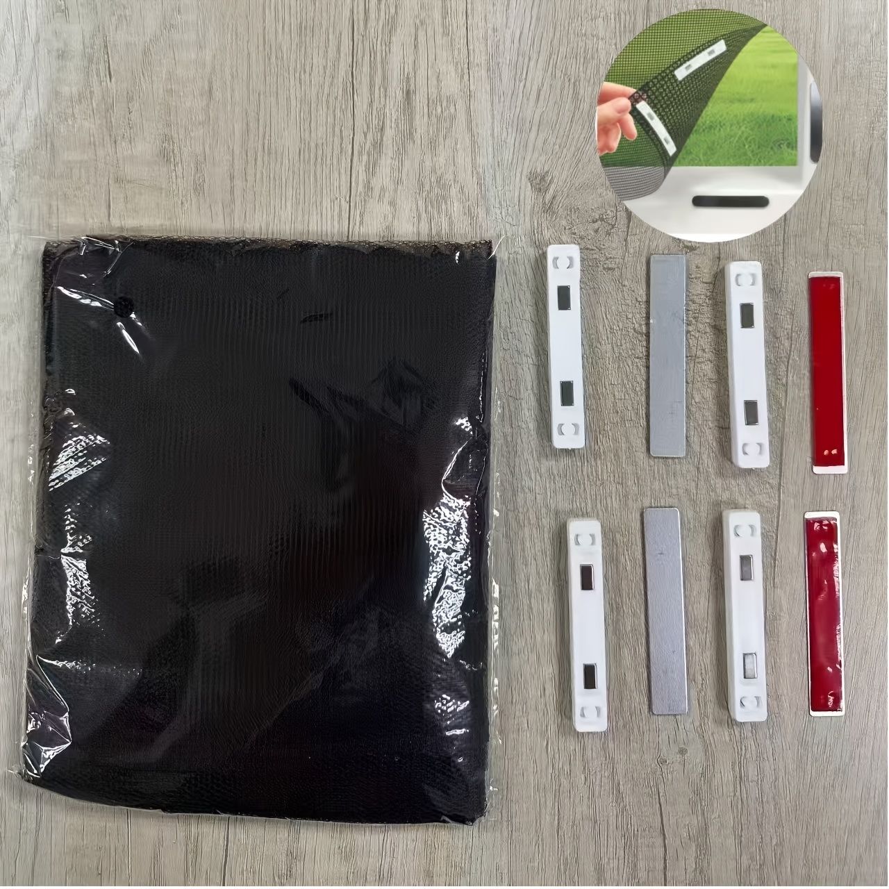 1 Set Magnetic Mosquito Net Window Screen view 4