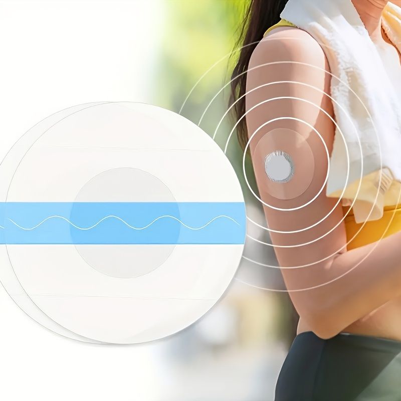 Large-Sized Adhesive Patches - Latex-Free Patches Suitable for Freestyle Libre 2/3 view 2