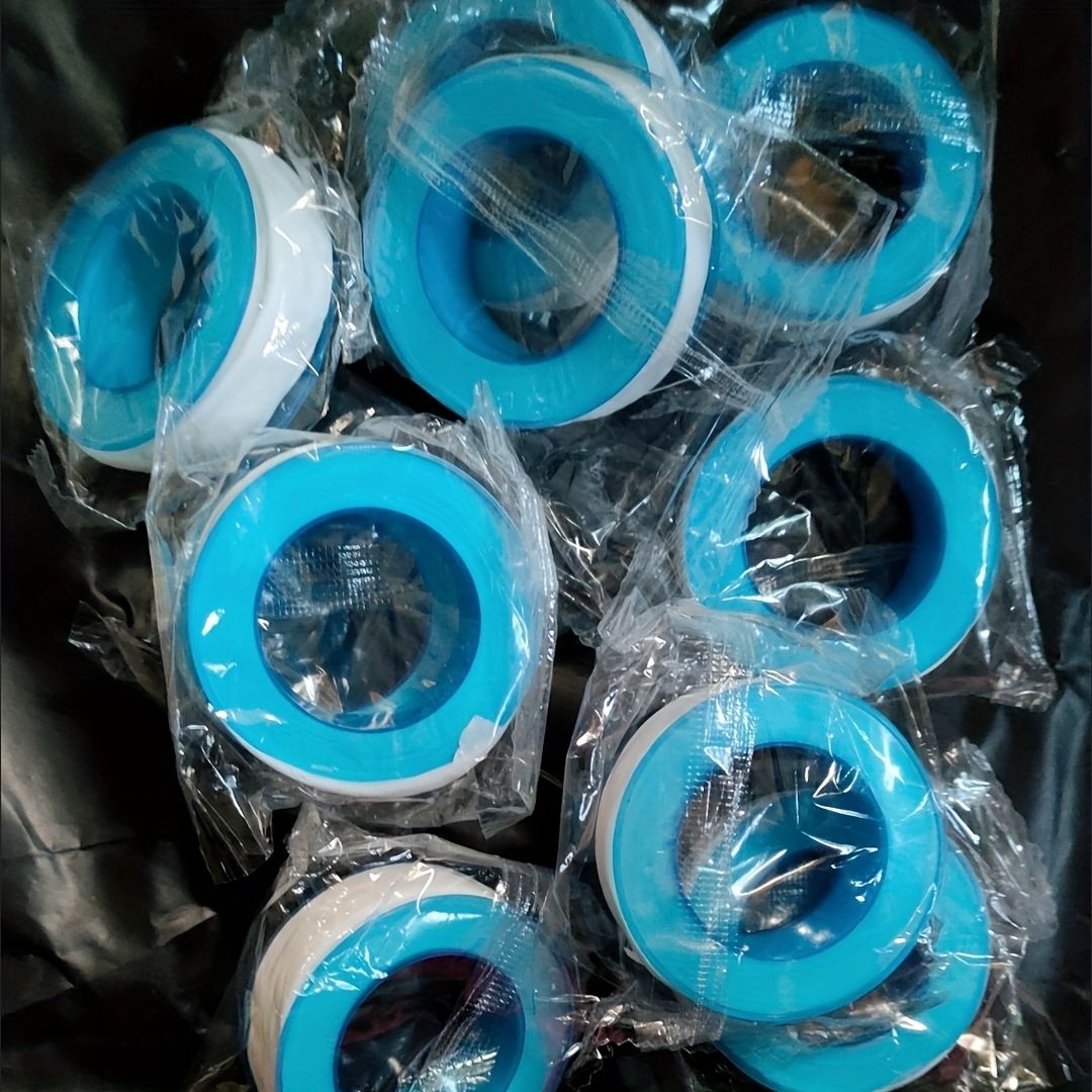 White 10pcs Set: Teflon Tape