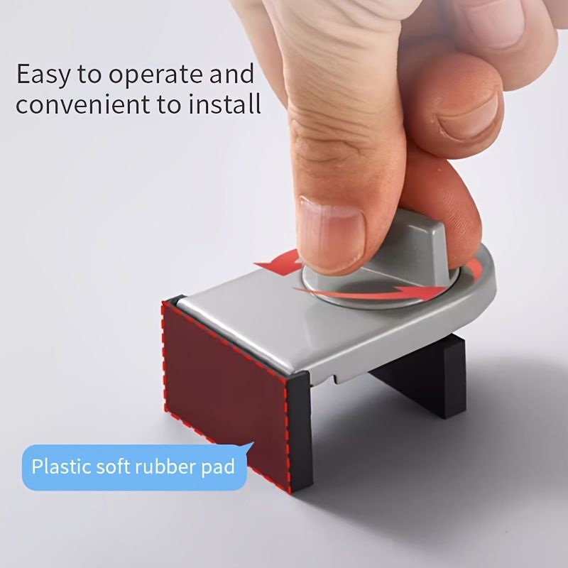 Aluminium Sliding Window Door Locks with Keys Security Lock Stop Anti Theft view 3