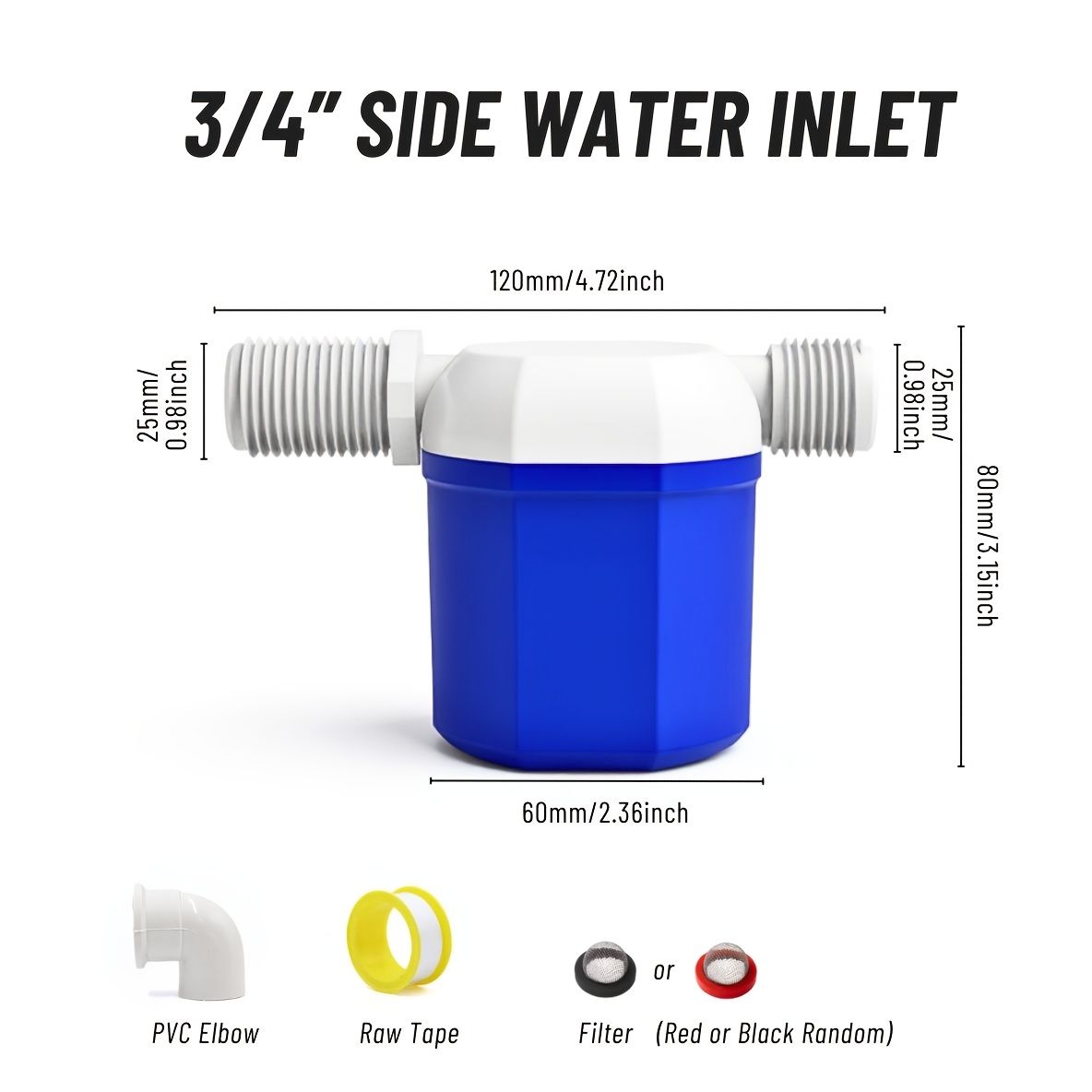 Independent Packaging Float Valve That Automatically Stops Water Flow And — image 1