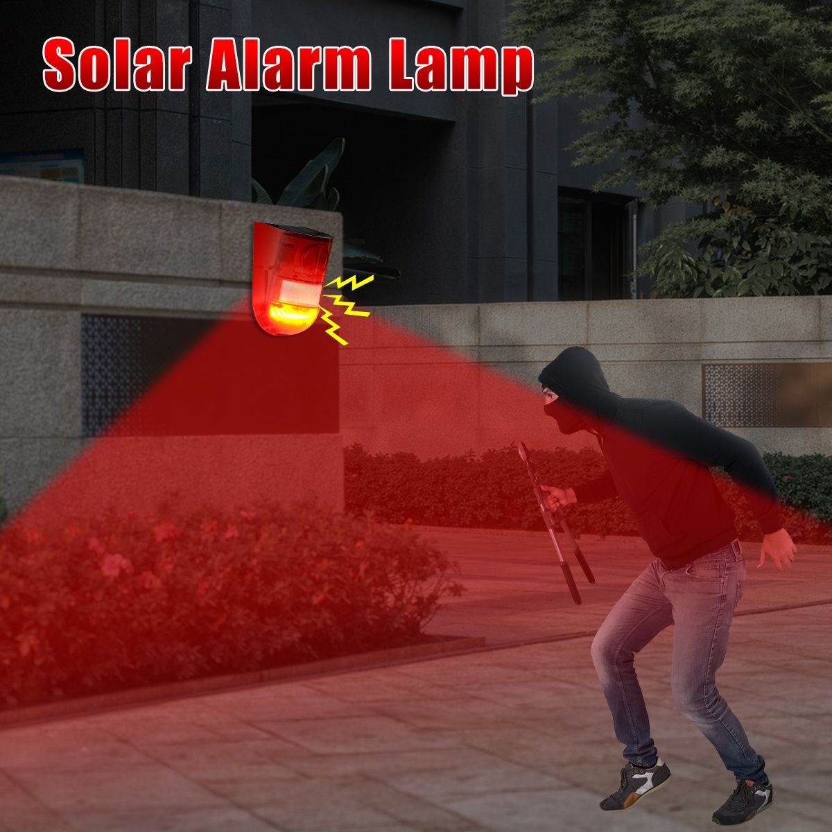 Solar Sound Alarm Motion Sensor view 5