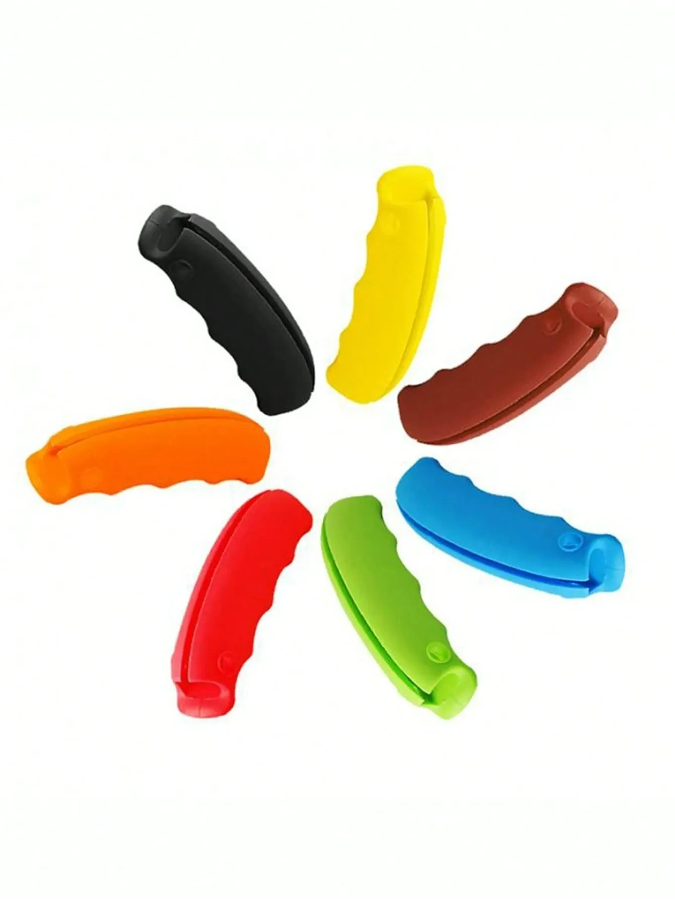 4pc Ergonomic Multipurpose Grocery Bag Handle Holder Tote Carrier Plastic Bag view 4