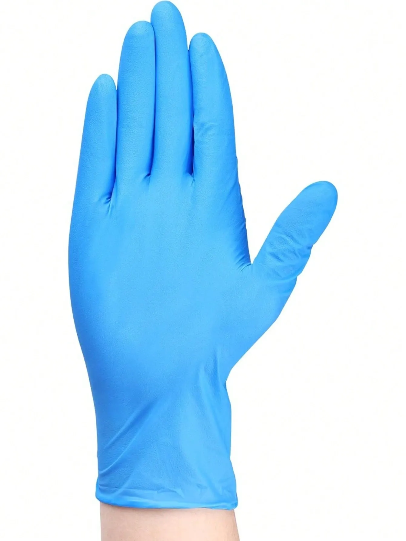 100 Pieces Multi Functional Disposable Nitrile Gloves Durable Water Oil view 2