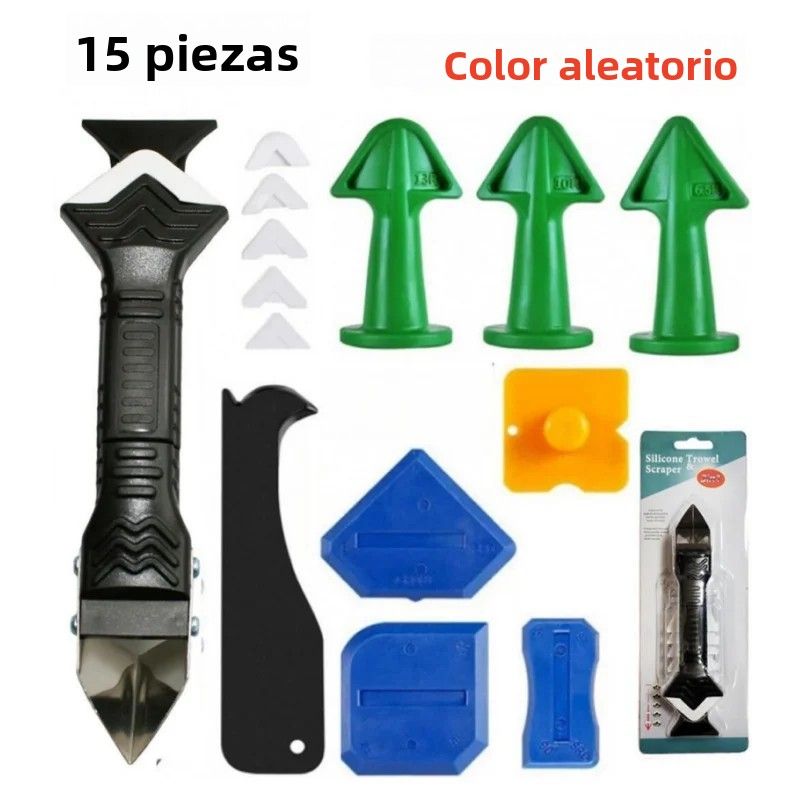 15PCS Silicone Sealant Tool Kit — image 1