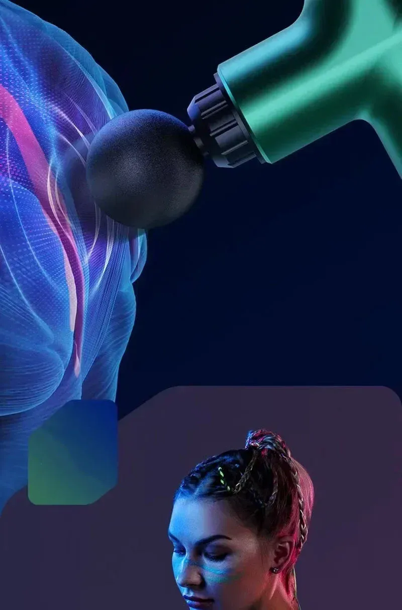 Portable Deep Tissue Massage Gun for Face view 4