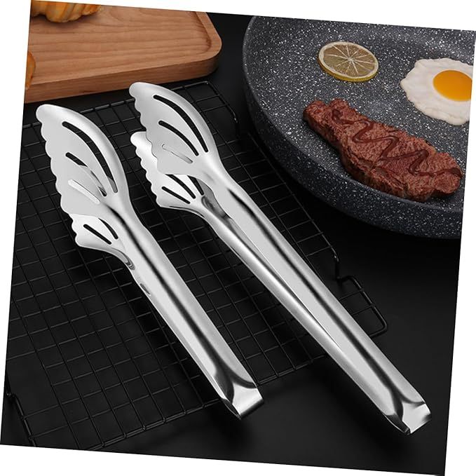 2 Pcs Stainless Steel Barbecue Clamps Set view 5