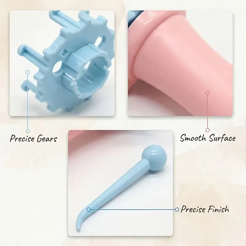 Double-Ended Interchangeable Head Bracelet Maker Plastic DIY Weaving Tool for view 4
