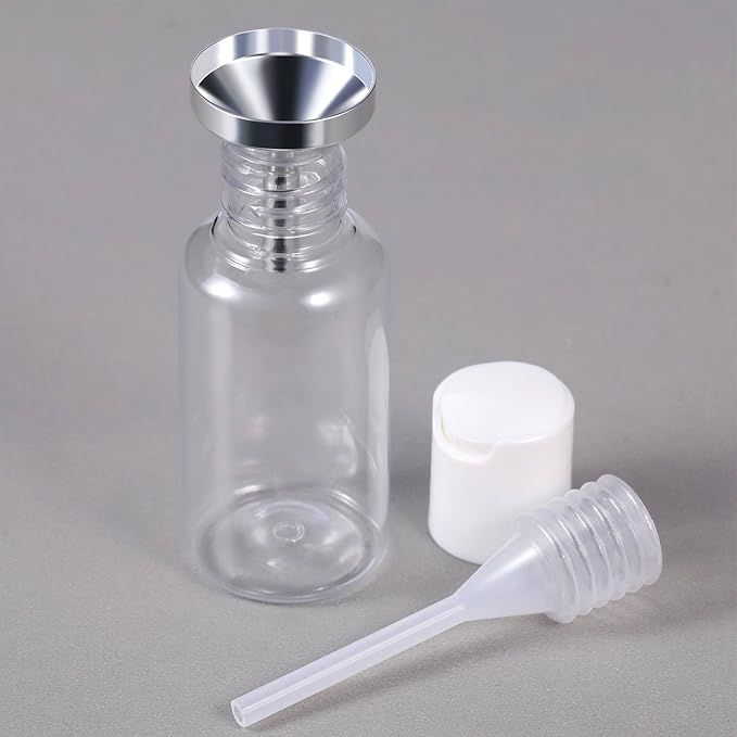 10 Pack Small Metal Funnels with 2 Pack Mini Pipette for Filling Small Mini view 3