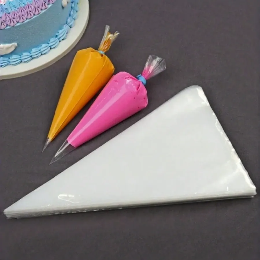 100Pcs Drawstring Cone Shaped Dessert Bags view 5