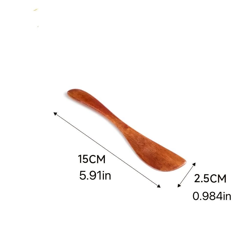 4pcs Butter Knife, 5.9 Inch Wooden Jam Spreader Mini Butter Spreaders Knife view 5