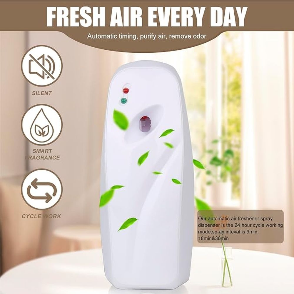 Automatic Air Freshener Spray Dispenser 2-Pack view 4