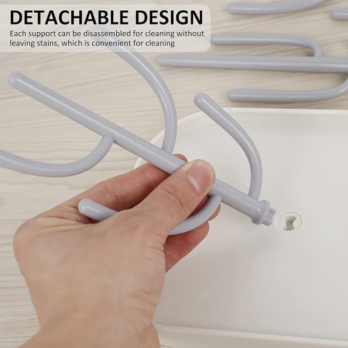 Countertop Bottle Drying Rack with Removable Base view 3