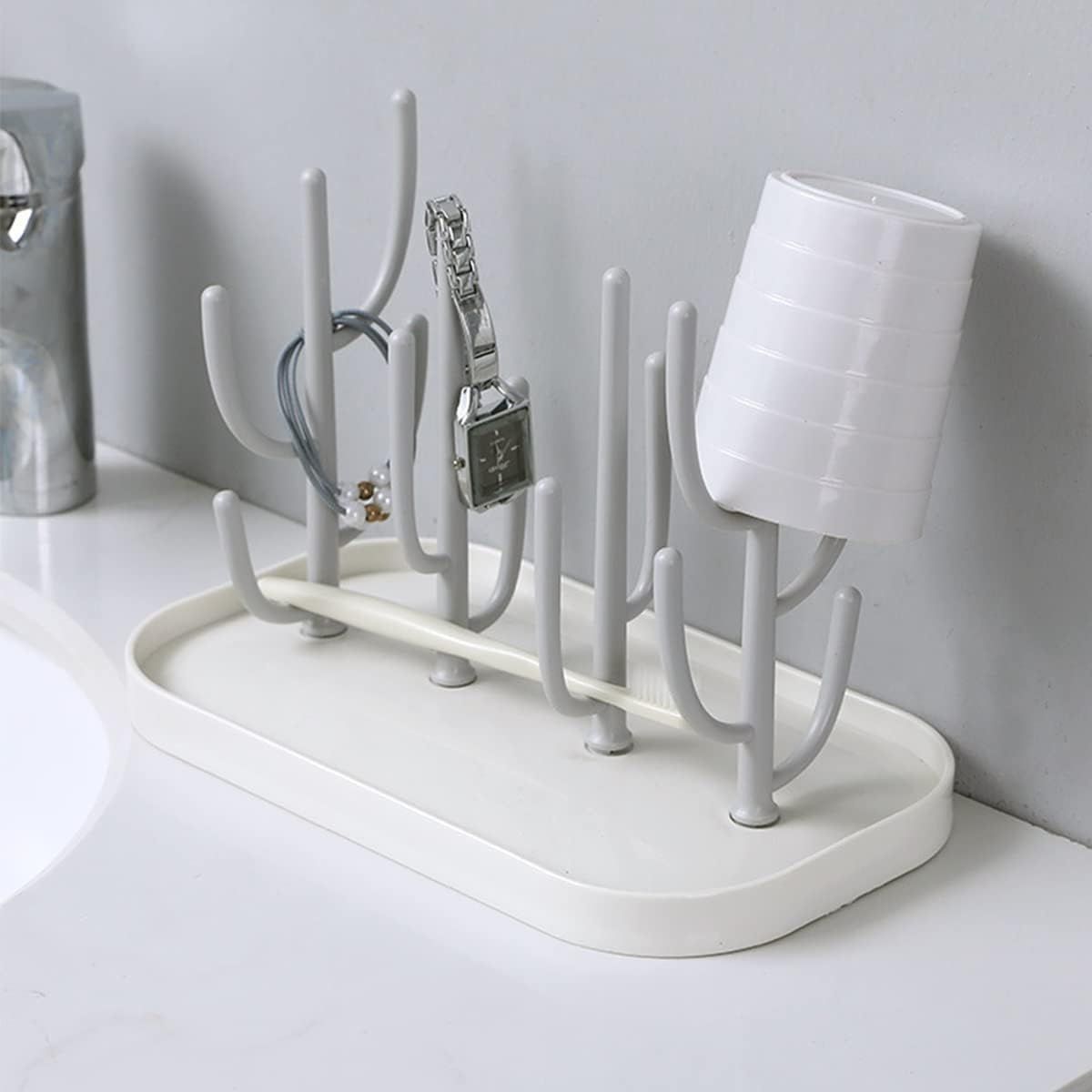 Countertop Bottle Drying Rack with Removable Base view 5