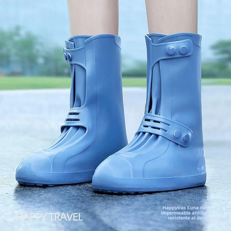 Waterproof Anti-Slip Rain Boot Covers M Size — image 1