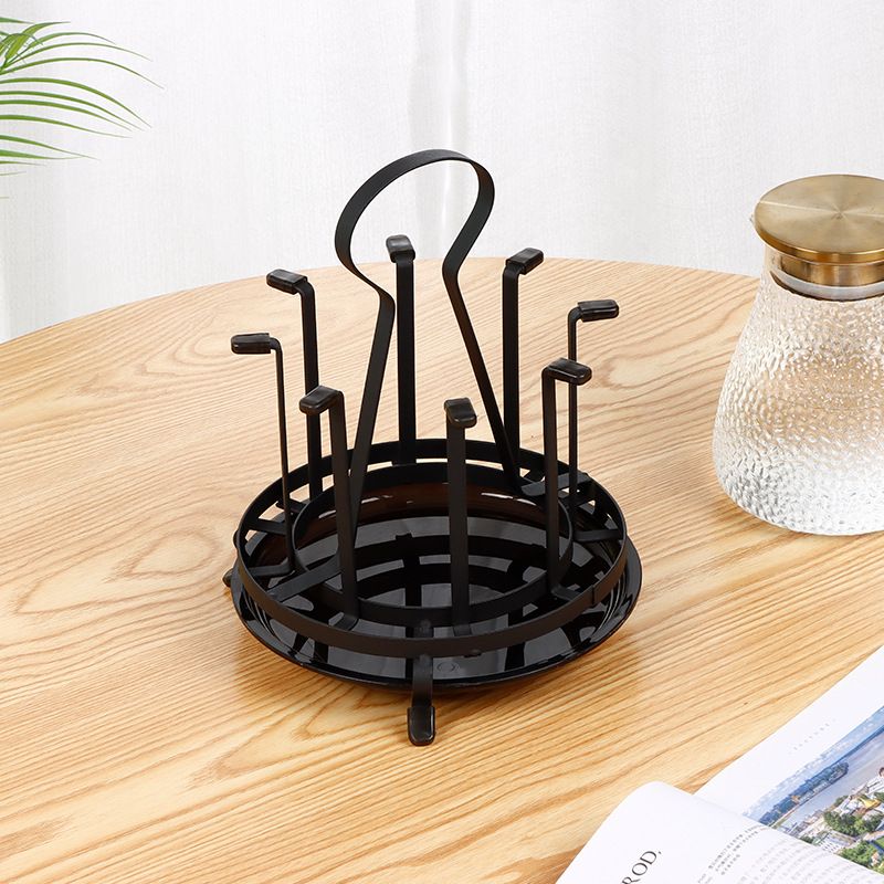 8-Cup Mug Tree Metal Rotating view 2