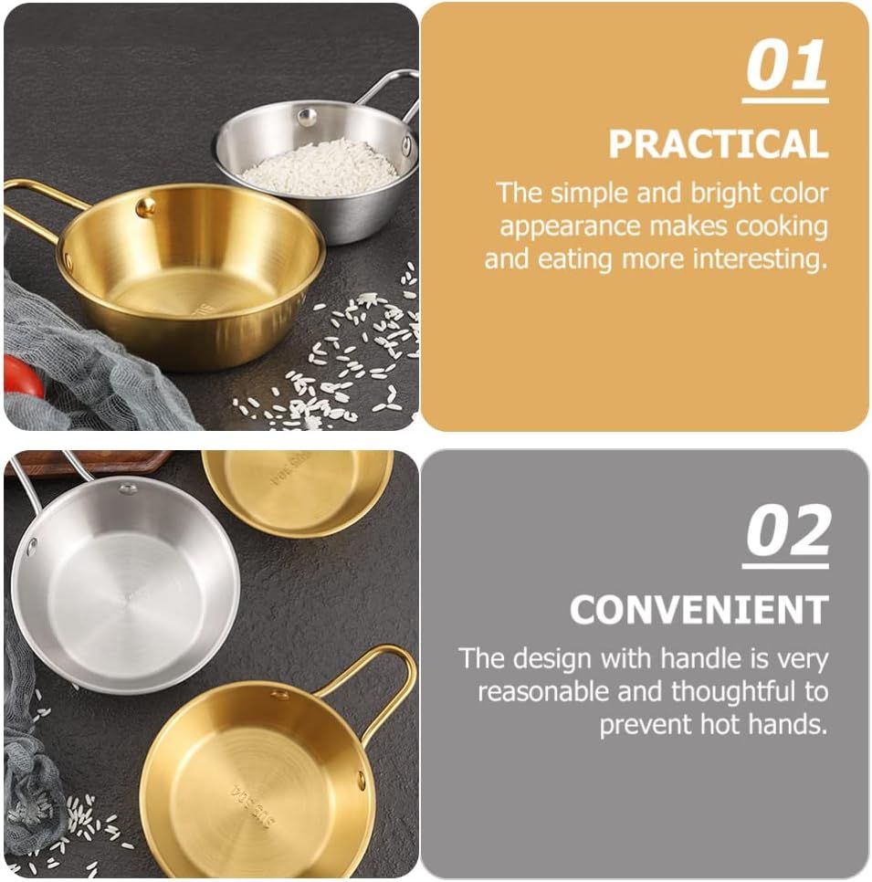 2Pcs Korean Traditional Wine Bowl Rice Wine Cup Soy Sauce Dish Condiment view 4
