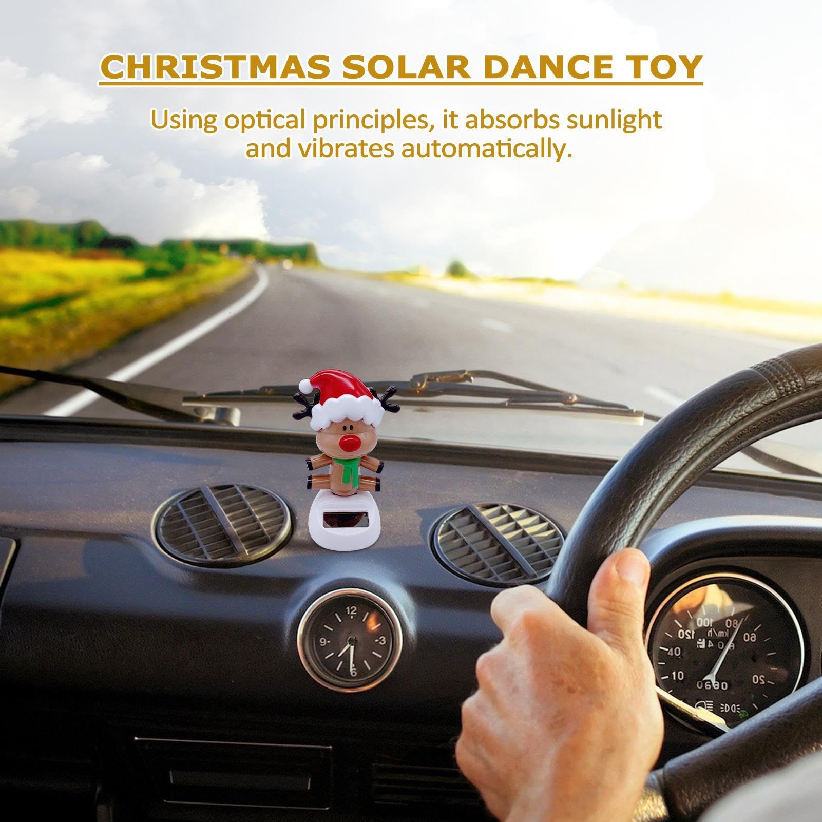 Christmas Solar Powered Dancing Toys — image 1