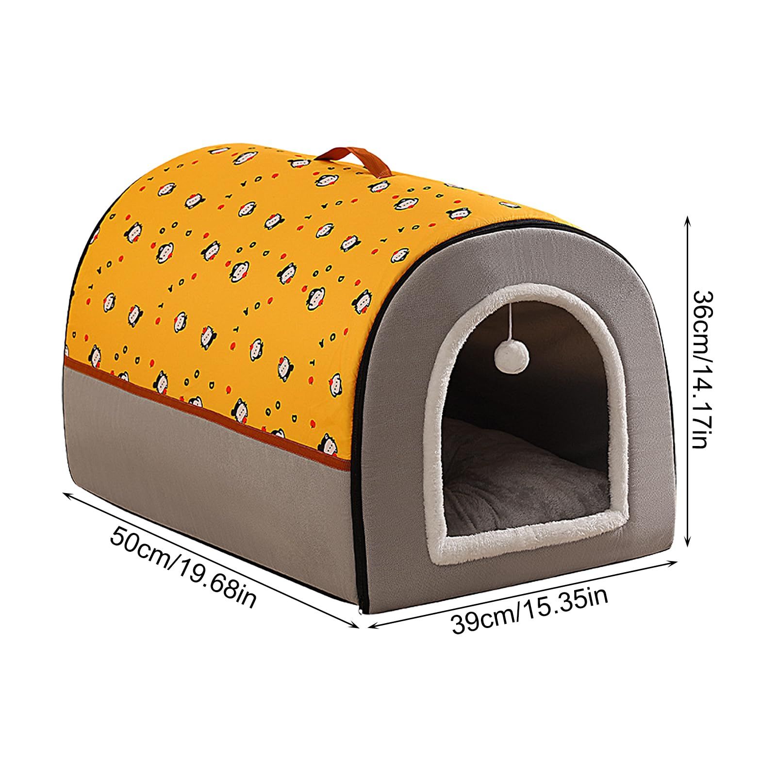 Winters Cat House, Waterproof Nest Cat Cabin, Fine Quality Materials Puppy view 3