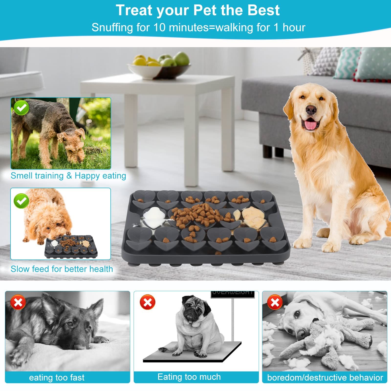 Silicone Lick Mat for Dogs view 2