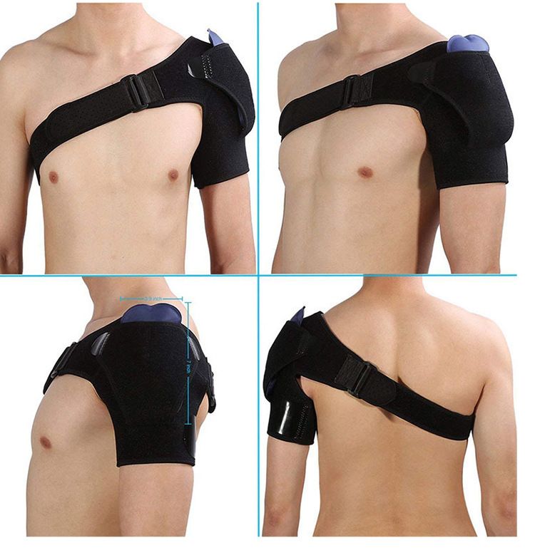 Shoulder Support Brace with Pressure Pad for Men Women view 3
