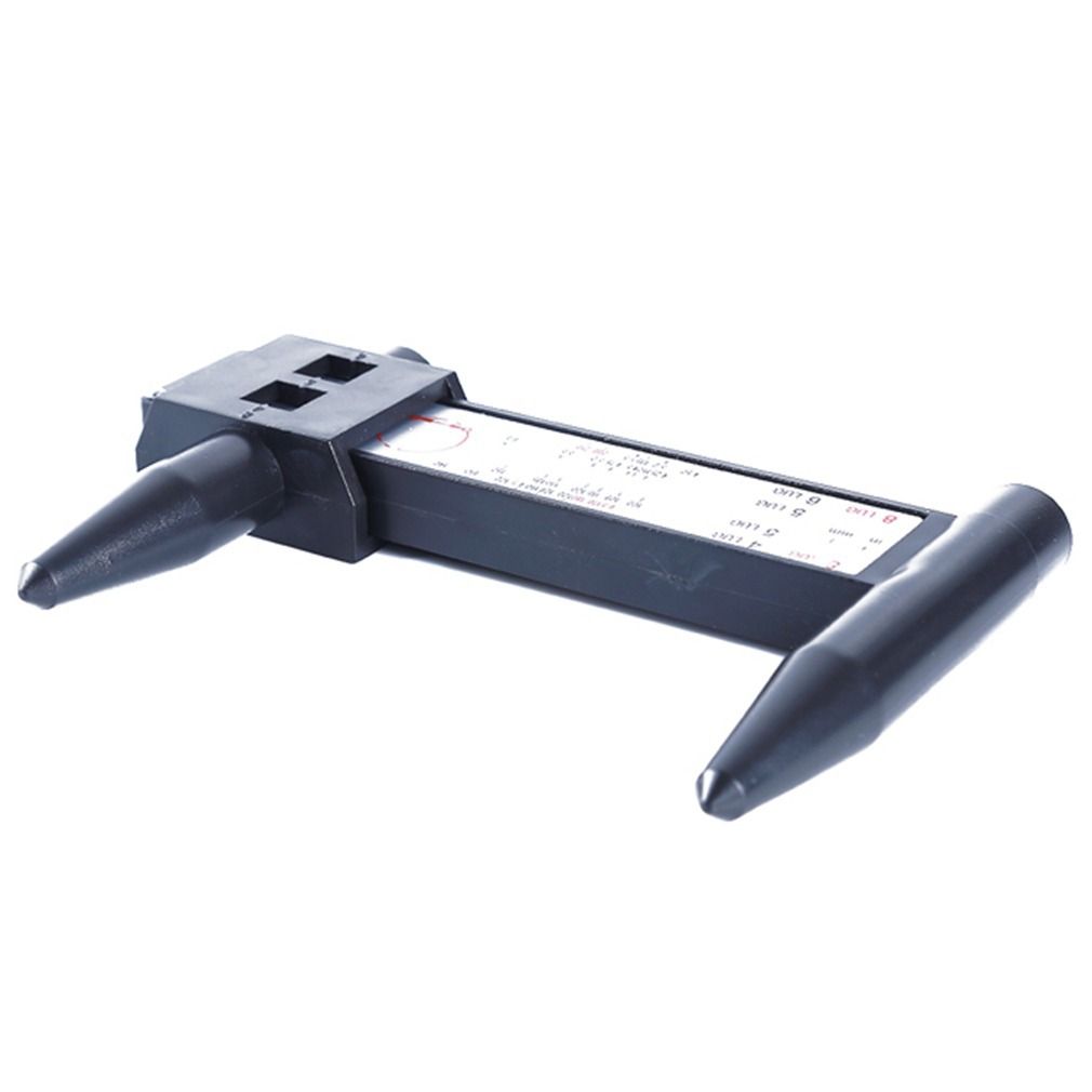 Wheel PCD Gauge, Rim Bolt Pattern Measuring Tool, PCD Ruler, Lug Bolt Pattern view 2