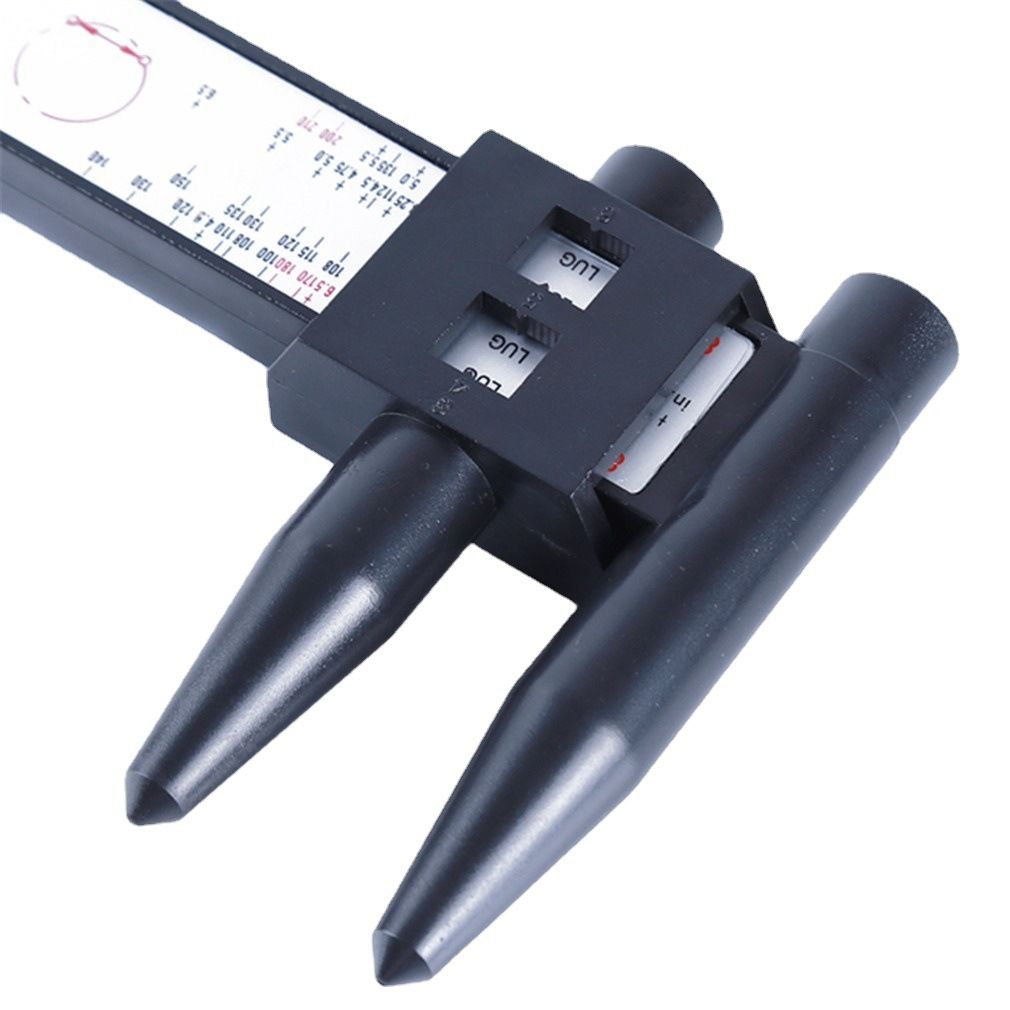 Wheel PCD Gauge, Rim Bolt Pattern Measuring Tool, PCD Ruler, Lug Bolt Pattern view 3