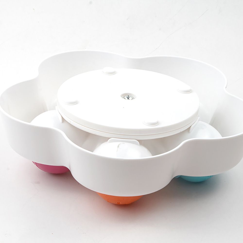 Interactive Dog Puppy Treat Ball Slow Feeder Bowl Nontoxic Dog Food Dispenser view 4