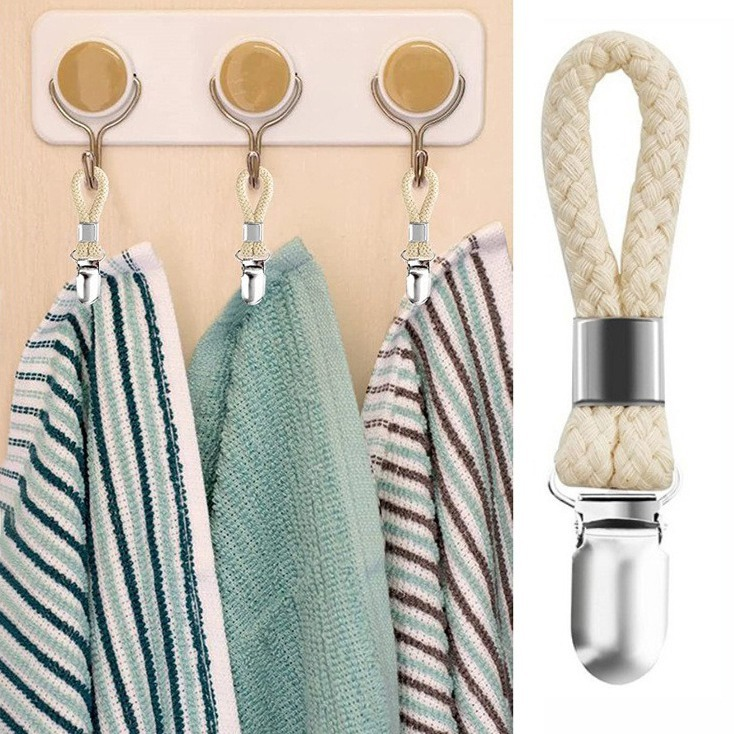4PCS Hanging Tea Towels Clip