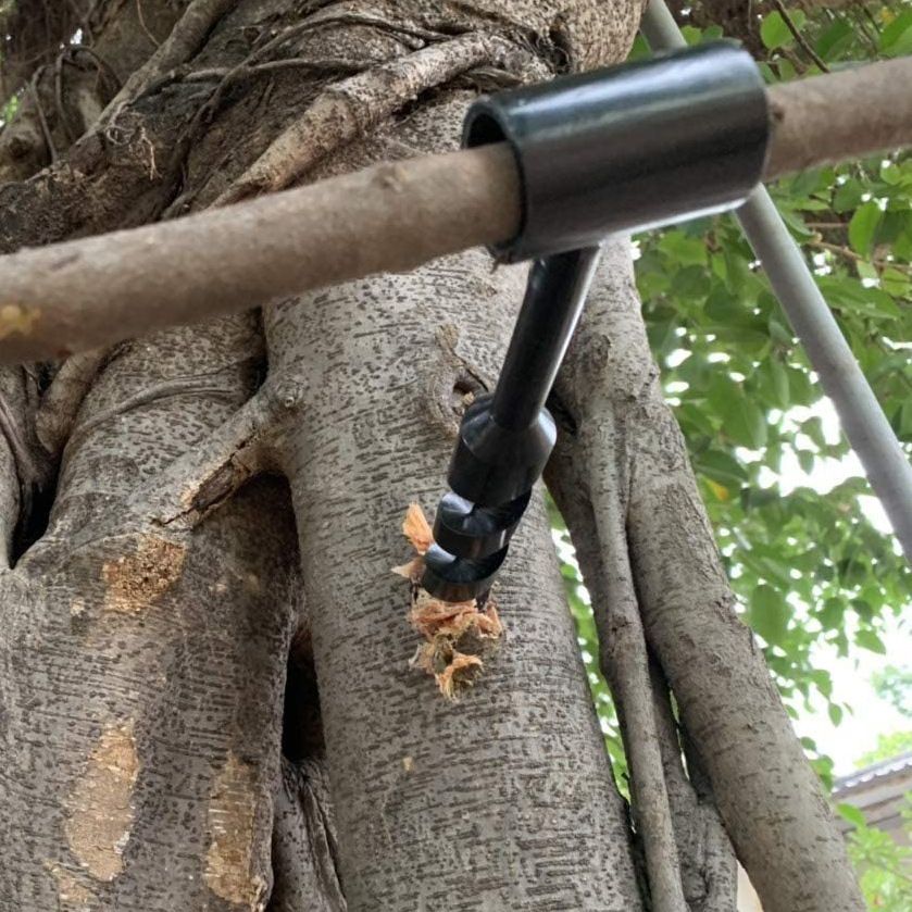 Hand Wood Auger Drill Bit for Backpack and Camping - Perfect Addition Tool to