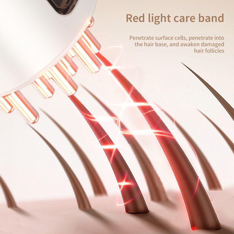 Hair Oil Applicator,Electric Hair Oil Applicator Comb and Scalp Massager 2 in