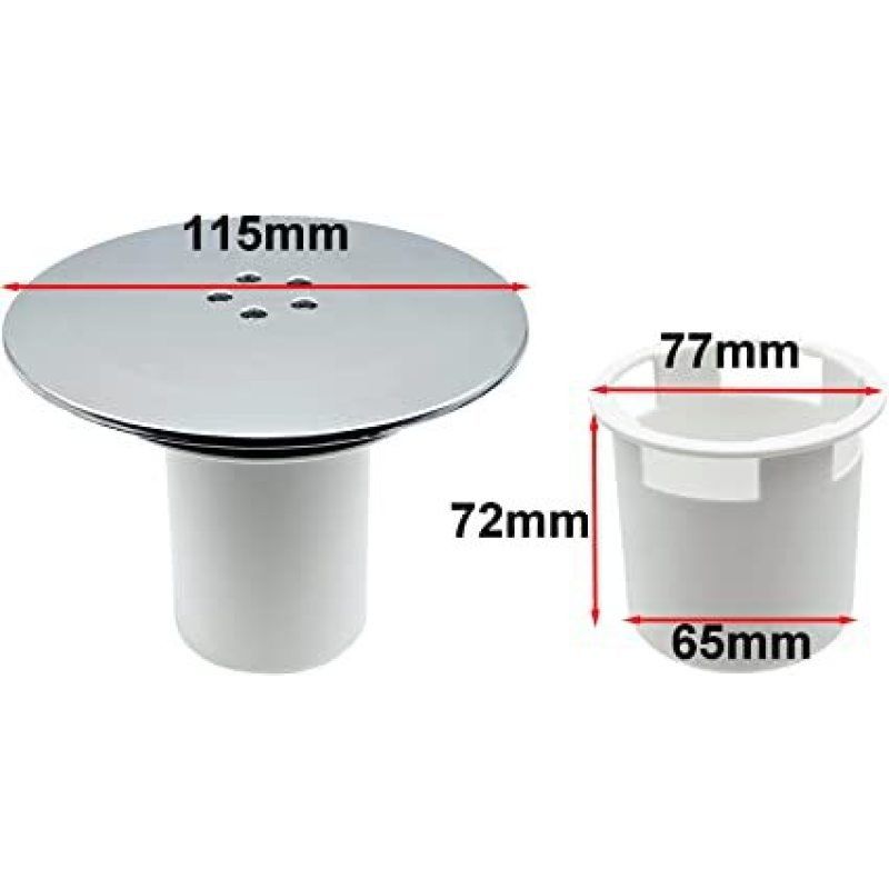 Water Filter Bathroom Sink Drain Filter Easy Switches Between Plug and Filter view 2