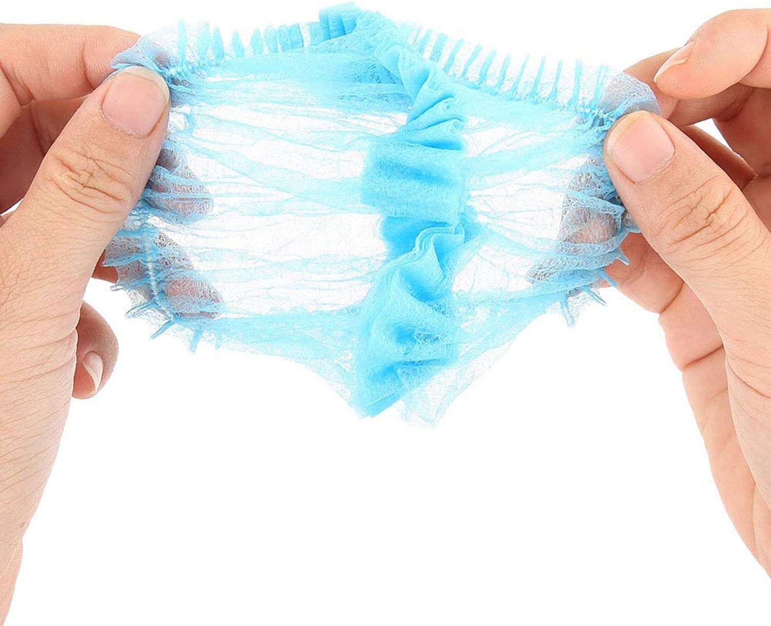 Shower cap, disposable shower cap, thick transparent shower cap, barber baking view 4