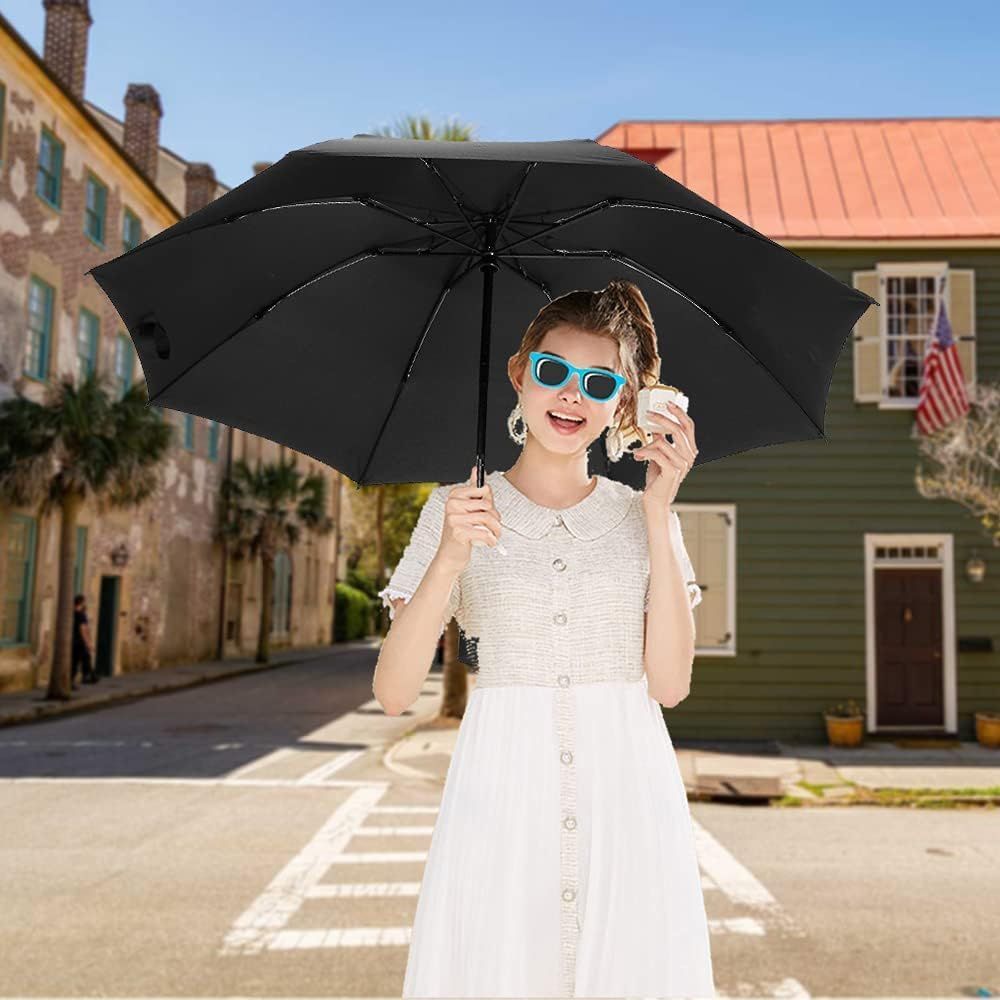 Umbrella fully automatic umbrella Compact Reverse Folding Umbrella Auto view 3