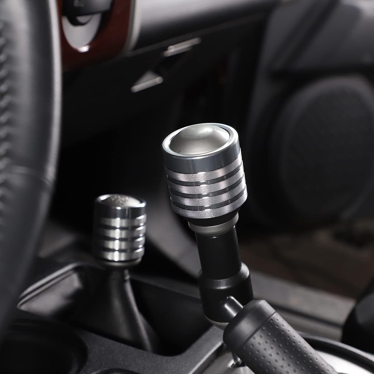 Car modification gear lever cover Central Gear Head Decorative Knob Cover Trim view 2