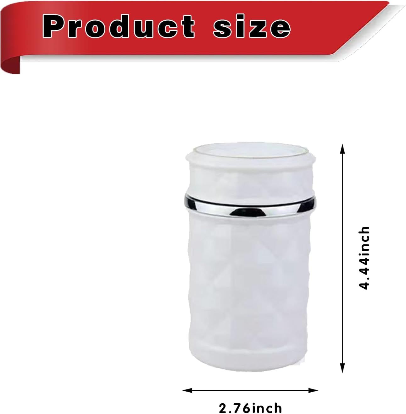 1 PC Car Tall Cup Ashtray view 2