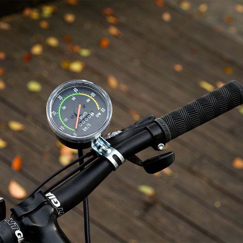 Motorcycle RPM Gauges Speedometer Black metal shell Digital Backlight and view 2