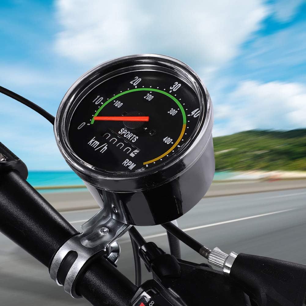 Motorcycle RPM Gauges Speedometer Black metal shell Digital Backlight and view 3